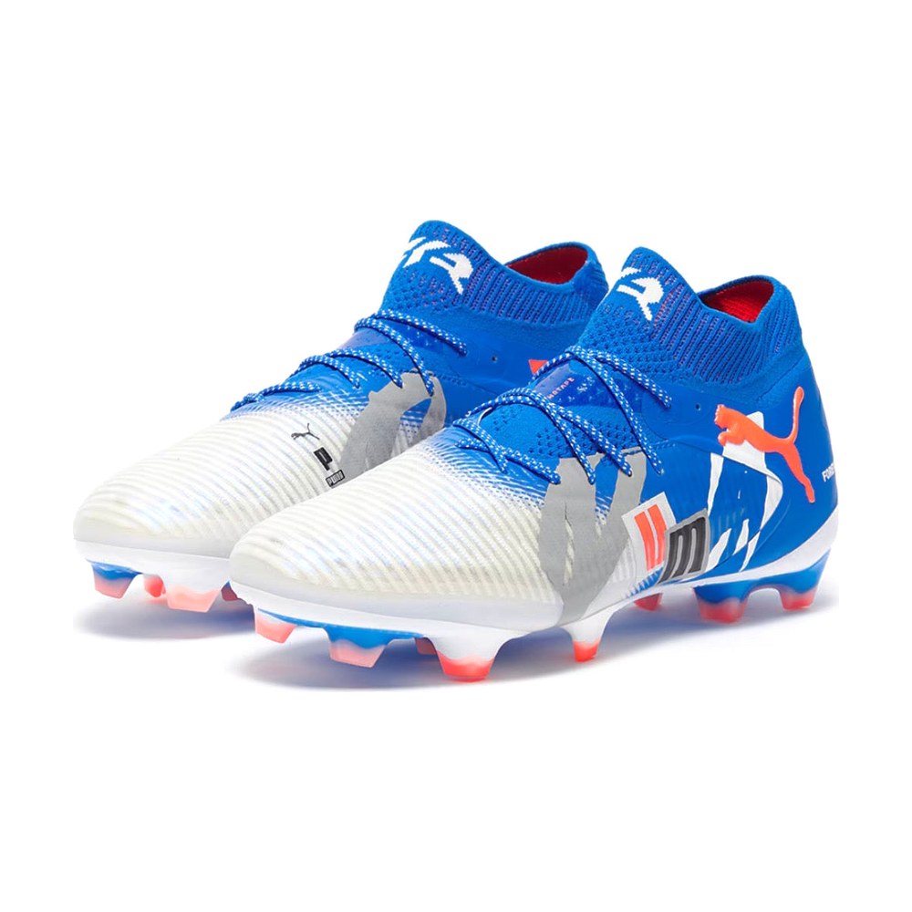 PUMA FUTURE 8 ULTIMATE FG – White Blue Orange