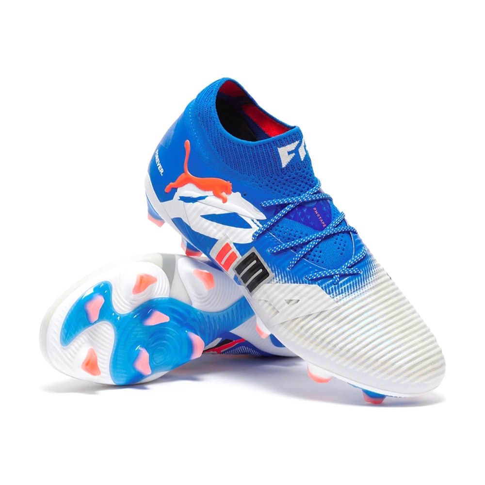 PUMA FUTURE 8 ULTIMATE FG – White Blue Orange