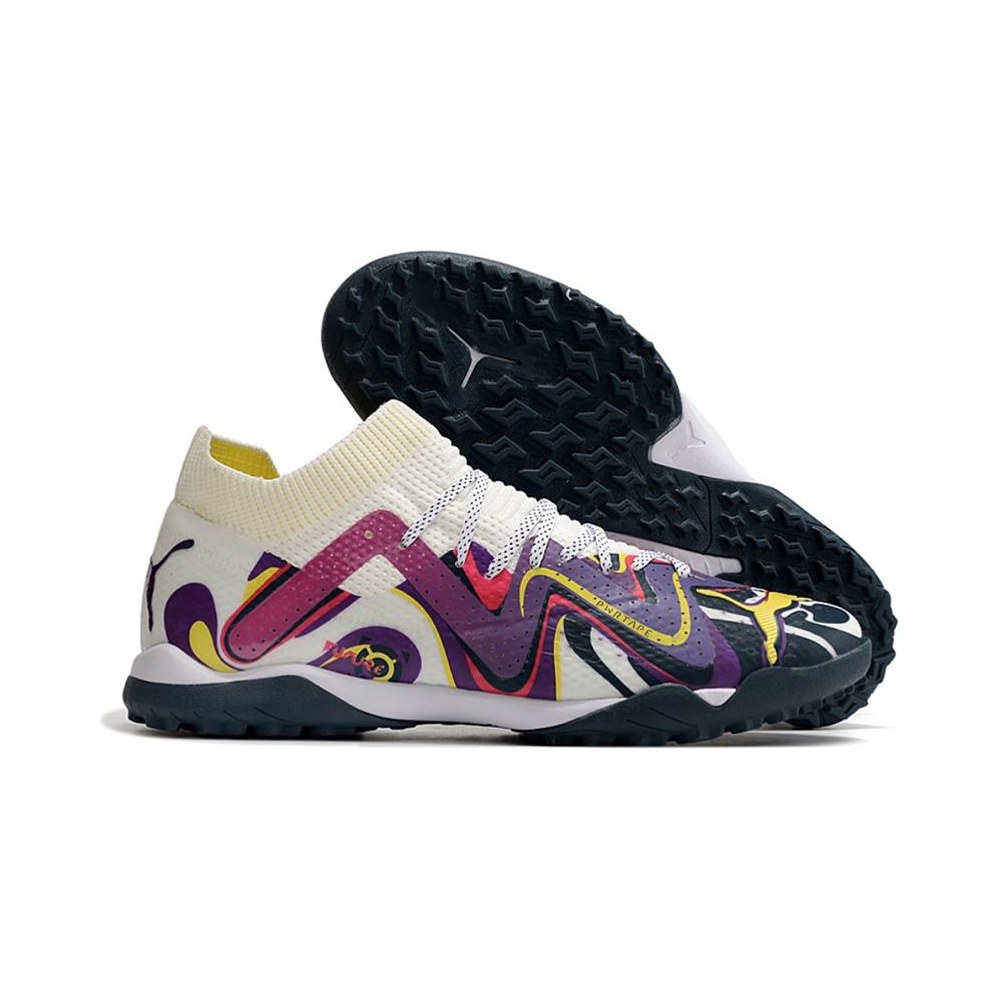 נעלי כדורגל ״Puma״ קטרגל – White Purple