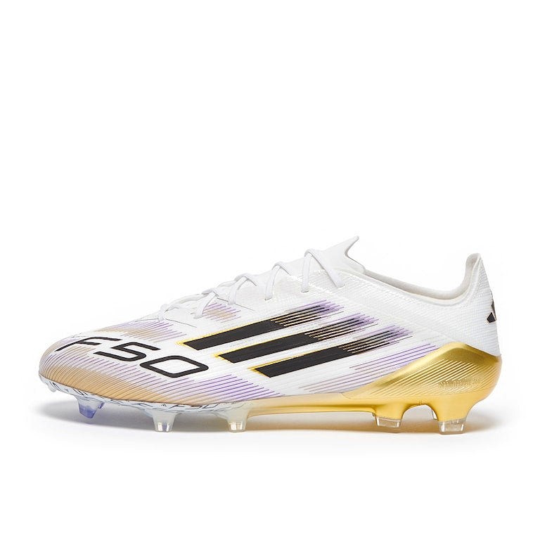 adidas F50 Elite FG – White Gold Black