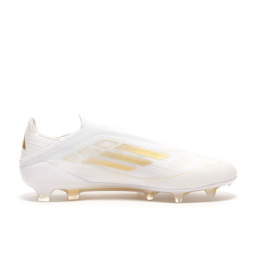 adidas F50 Laceless Elite FG – White Gold