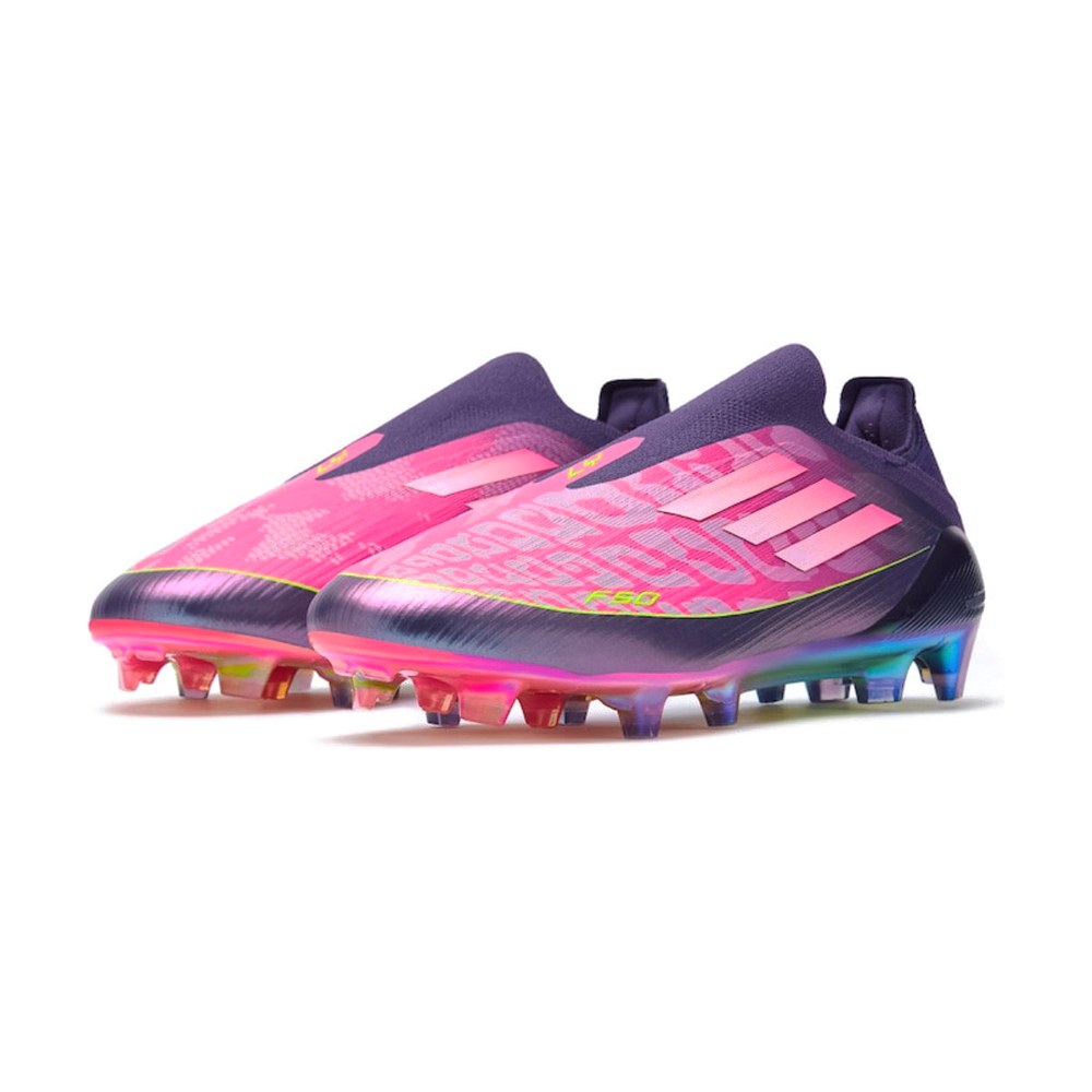 adidas F50 x LAMINE YAMAL Elite FG – Pink Purple
