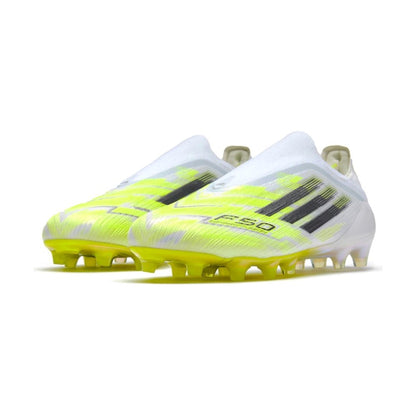 adidas F50 Elite Laceless FG – White Green