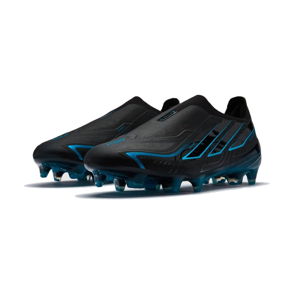 adidas F50 HyperFast LaceLess Elite FG BLACK VOLT