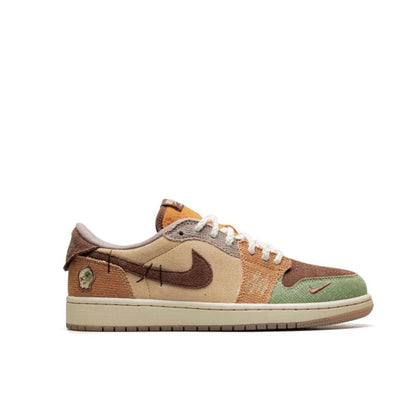 נעלי Jordan 1 Low Hemp Voodoo מקוריות בעיצוב אופנתי עכשווי לקידום אתר