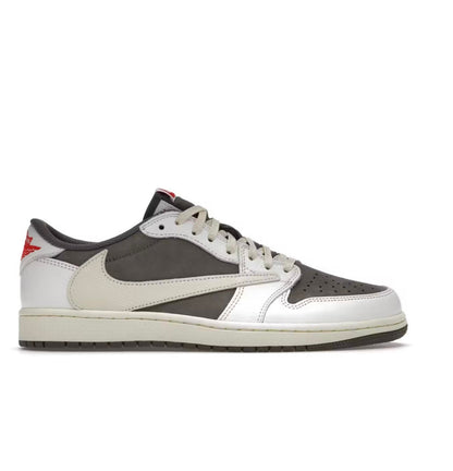 נעלי Jordan 1 Retro Low OG SP Travis Scott Reverse Mocha מקוריות בעיצוב אופנתי עכשווי לקידום אתר