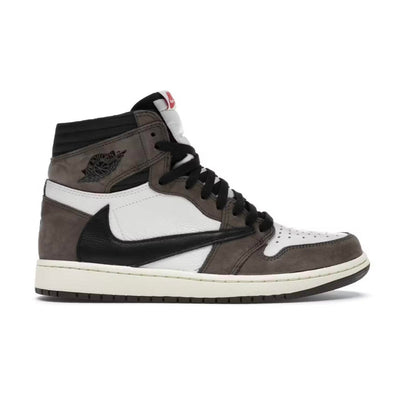 נעלי Air Jordan 1 High OG Travis Scott מקוריות בעיצוב אופנתי עכשווי לקידום אתר