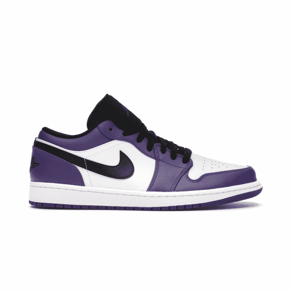 Air Jordan 1 Low Court Purple White