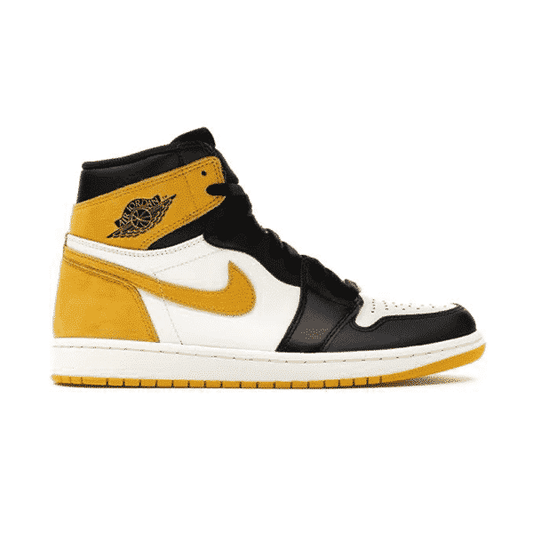 Air Jordan 1 Mid Yellow Toe Black